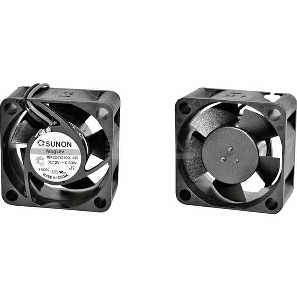 Sunon MF40201VX1000UA99 Axialfläkt 12 V/DC 18.34 m³/h (L x B x H) 40 x 40 x 20 mm