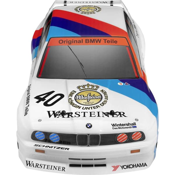 HPI Racing 1:10 RC modellbil Elektrisk Touringbil RS4 SPORT 3 BMW M3 E30 Warsteiner Fyrhjulsdrift (4WD) RtR 2,4 GHz ink