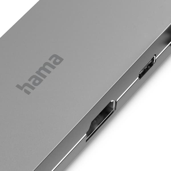 Hama USB-C®-dockningsstation 00200109 Passar till följande märken: univerzálny inkl. laddningsfunktion-lås, USB-C® Powe