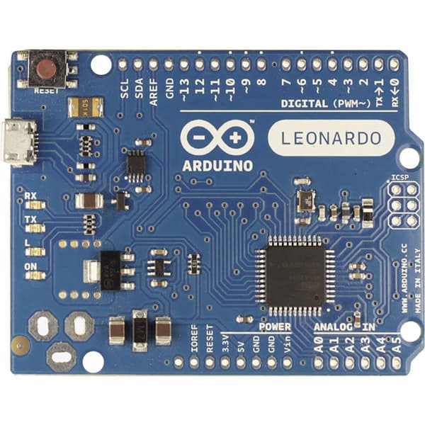 Arduino A000052 Kort Leonardo without Headers Core ATMega32