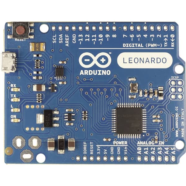 Arduino A000052 Kort Leonardo without Headers Core ATMega32