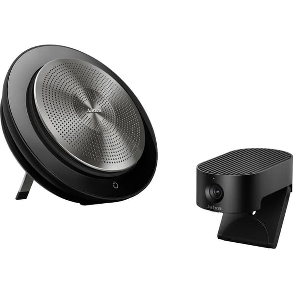 Jabra PanaCast 20 4K-Webkamera 3840 x 2160 Pixel Mikrofon, klämfäste, Inbyggd täckpanel