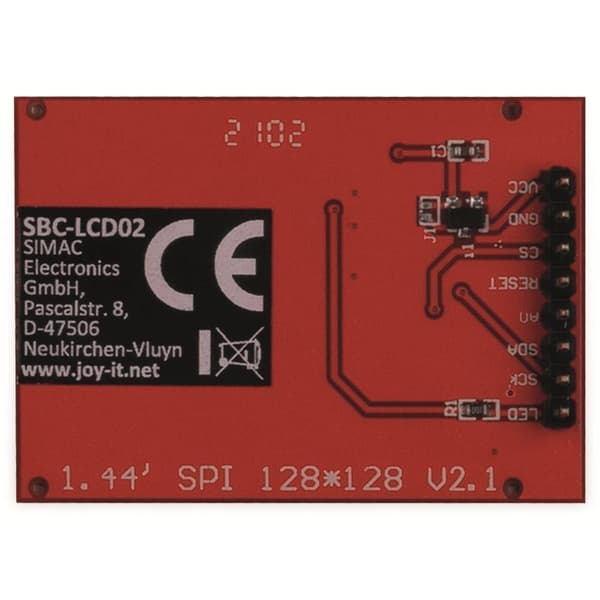 Joy-it SBC-LCD02 LCD-Modul Display 1 st