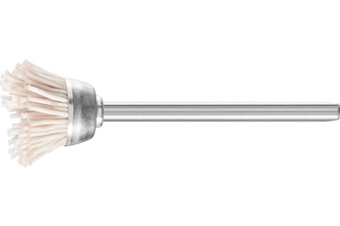 PFERD 43209461, Kopp stålbørste, 3 mm, 1,8 cm, 18000 RPM, 10 stykker