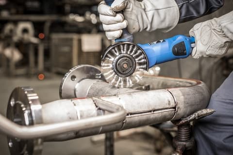PFERD RBG 11512/22,2 INOX 0,50, 11,5 cm, 11,5 cm, Stål, Icke-järnmetaller, brons, Rostfritt stål, Gjuten aluminium, 12500 RPM