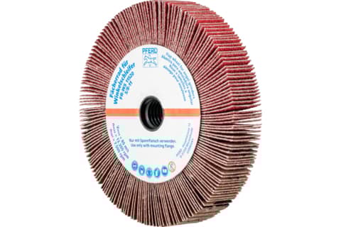 PFERD 44781808, Liuskalaikka, Ruostumaton teräs, 13300 RPM, Pyöreä, 11,5 cm, 20 mm