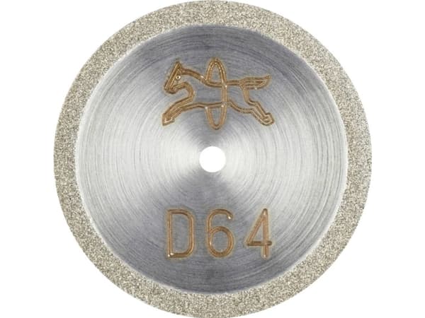 PFERD D1A1R 22-0,5-1,7 D 64 GAD, Plast, PFERD, 1,7 mm, 2,2 cm, Tyskland, 7 g