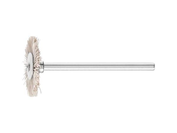 PFERD 43100761, Slipebørste, Universell, Aluminiumoksid, 12000 RPM, 3 mm, 2,2 cm