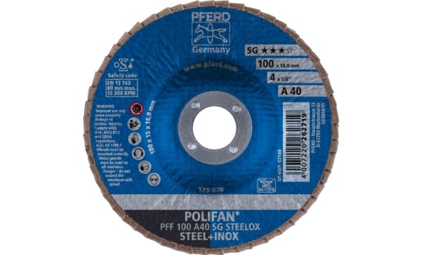 PFERD 67604100 Lamelskiver Diameter 100 mm 10 stk