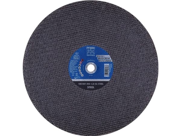 PFERD 100 EHT 400-4,8 SG STEEL/20,0, Stål, Støpejern, PFERD, 2 cm, 40 cm, 4800 RPM, 10 stykker