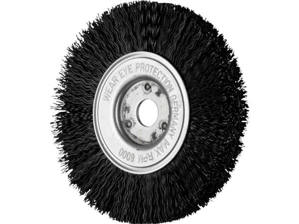 PFERD RBU 10012/12,0 Nylon 0,40, 10 cm, 10 cm, Stål, Støpejern, Rustfritt stål, Tre, Plast, Aluminium, 8000 RPM