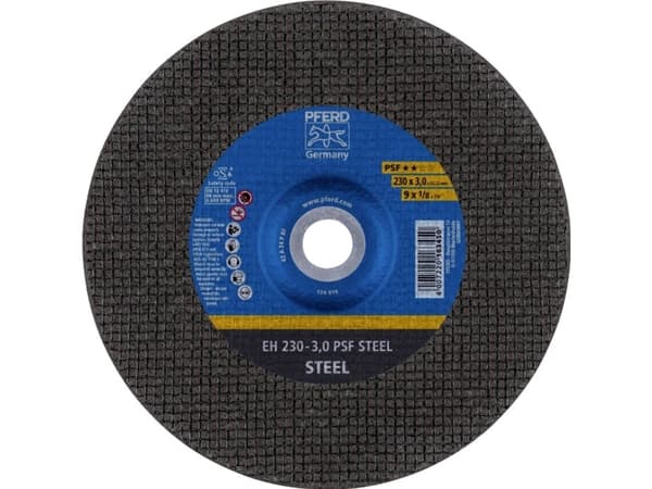 PFERD EH 230-3,0 PSF STEEL, Stål, PFERD, 2,22 cm, 23 cm, 6600 RPM, 25 stykker