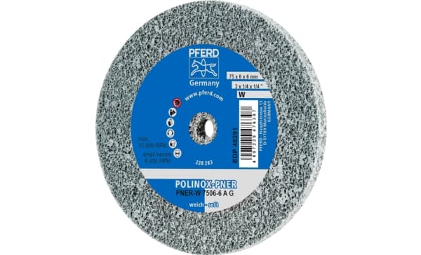 PFERD PNER-W 7506-6 A G, Metall, 10200 RPM, 7,5 cm, 6 mm, 5 styck