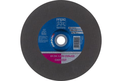 PFERD EH 230-3,2 SG CAST+ALU, Støpejern, Aluminium, PFERD, 2,22 cm, 23 cm, 6600 RPM, 25 stykker