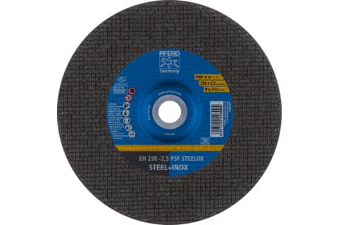PFERD EH 230-2,5 PSF STEELOX, Terästä, Ruostumaton teräs, PFERD, 23 cm, 6600 RPM, 25 kpl