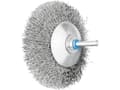 Pikkukuva 4 / 4: PFERD KBU 9510/6 INOX 0,30, 9,5 cm, 9,5 cm, teräs, metalli ilman rautaa, pronssi, ruostumaton teräs, alumiini, 12000 rpm