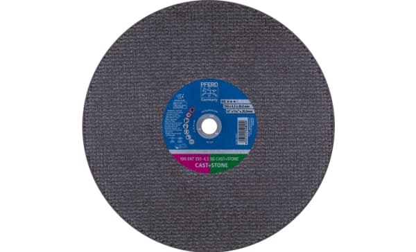 PFERD 100 EHT 350-4,5 SG CAST+STONE/20,0, Gjutjärn, PFERD, 2 cm, 35 cm, 5500 RPM, 10 styck
