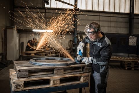 PFERD E 125-7 ZIRKON SG CAST+STEEL, Metalli, 12200 RPM, 12,5 cm, 7,2 mm, 10 kpl
