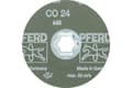 Pikkukuva 5 / 5: PFERD CC-FS 115 CO 24, Terästä, valurauta, Kirjometalli, Pronssi, Kupari, PFERD, 11,5 cm, 13300 RPM, 25 kpl