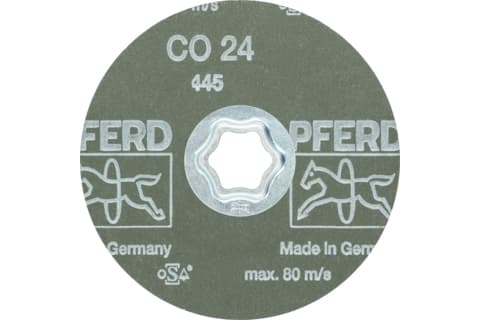 PFERD CC-FS 115 CO 24, Terästä, valurauta, Kirjometalli, Pronssi, Kupari, PFERD, 11,5 cm, 13300 RPM, 25 kpl
