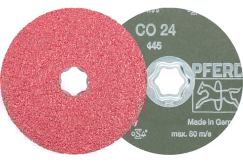 PFERD CC-FS 115 CO 24, Terästä, valurauta, Kirjometalli, Pronssi, Kupari, PFERD, 11,5 cm, 13300 RPM, 25 kpl
