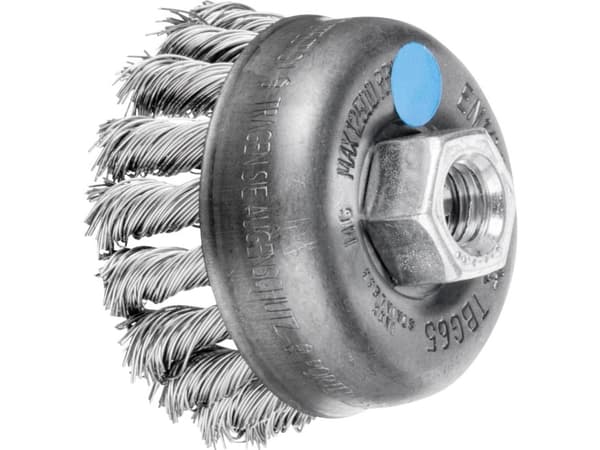 PFERD TBG 65/M14 INOX 0,50, 6,5 cm, 6,5 cm, Stål, Ikke-jernholdig metall, Bronse, Rustfritt stål, Aluminium, 12500 RPM