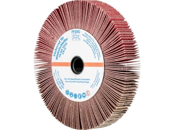 PFERD 44782812, Klaffhjul, Rustfritt stål, 12200 RPM, Rund, 12,5 cm, 20 mm