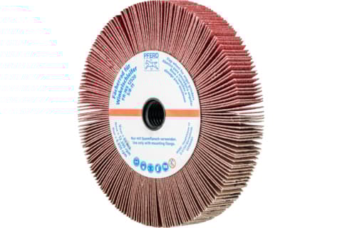 PFERD 44782812, Klaffhjul, Rustfritt stål, 12200 RPM, Rund, 12,5 cm, 20 mm