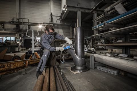 PFERD POS TBG 100/M14 CT ST 0,50, 10 cm, 10 cm, Stål, Gjutjärn, Trä, 9000 RPM, 726 g, 128 mm