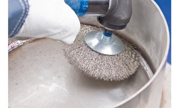PFERD KBU 7010/6 INOX 0,15, 7 cm, 7 cm, Stål, Ikke-jernholdig metall, Bronse, Rustfritt stål, Aluminium, 15000 RPM