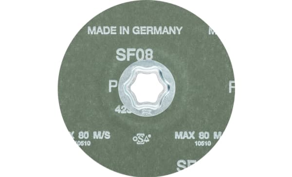 PFERD CC-FS 125 SiC 120, Icke-järnmetaller, brons, Plast, Gjuten aluminium, PFERD, 12,5 cm, 12200 RPM, 25 styck