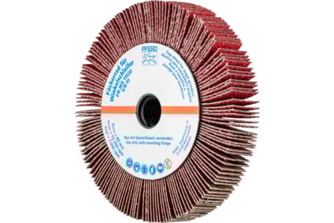 PFERD 44781806, Klaffhjul, Rustfritt stål, 13300 RPM, Rund, 11,5 cm, 20 mm