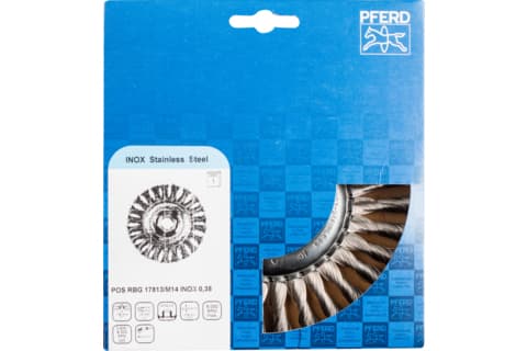 PFERD 43304010, Hiomaharja, Universal, 9000 RPM, 17,8 cm, 13 mm, 1 kpl