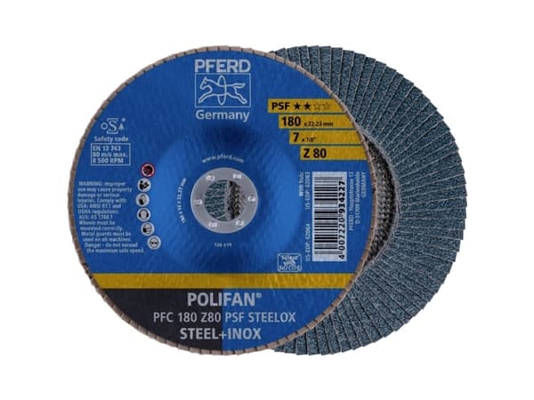 PFERD 67768185, 18 cm, 8500 rpm, 80 g, 10 kpl, 10 kpl