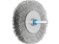 Miniatyrbilde 3 av 3: PFERD RBU 8015/6 INOX 0,15, 8 cm, 8 cm, Stål, Ikke-jernholdig metall, Bronse, Rustfritt stål, Aluminium, 12000 RPM