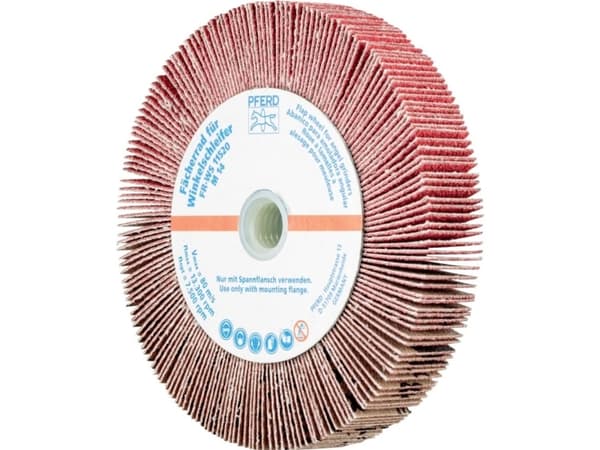 PFERD 44781608, Liuskalaikka, Ruostumaton teräs, 13300 RPM, Pyöreä, 11,5 cm, 20 mm