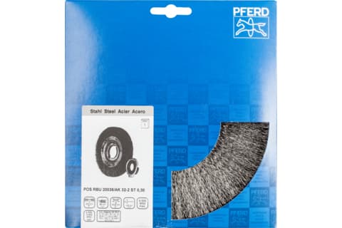 PFERD 43701265, Hiomaharja, Universal, 4500 RPM, pyöreä, 5,08 cm, 20 cm