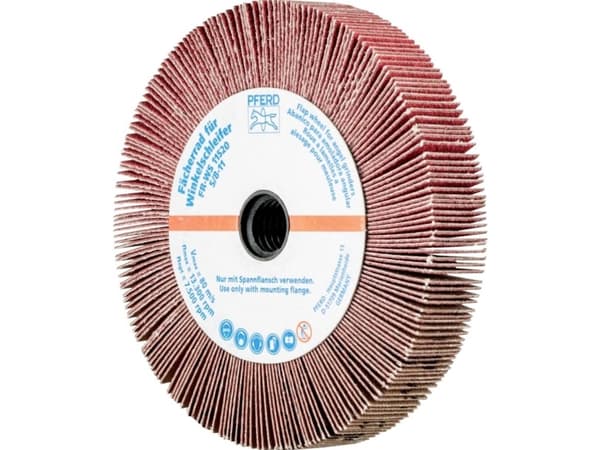 PFERD 44781812, Klaffhjul, Rustfritt stål, 13300 RPM, Rund, 11,5 cm, 20 mm