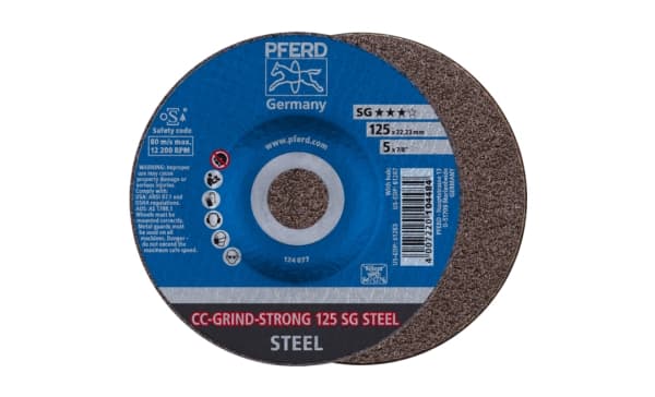 PFERD 64181125, 2,22 cm, 12,5 cm, 12200 RPM, 10 kpl