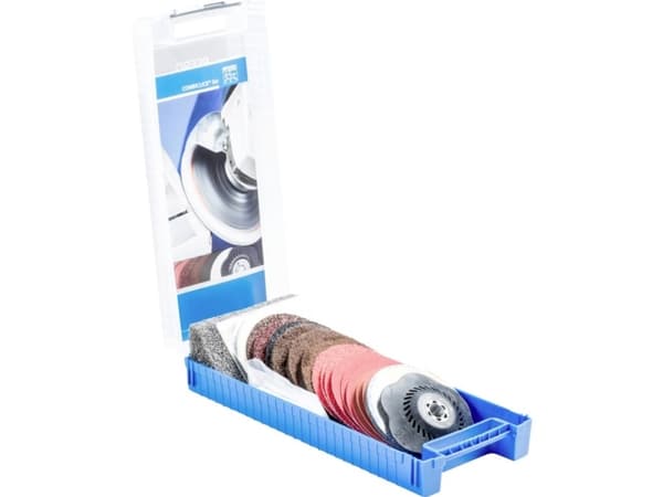 PFERD CC-SET 115 5/8-11, Stål, Icke-järnmetaller, brons, Rostfritt stål, Gjuten aluminium, Koppar, PFERD, 11,5 cm, 1 styck