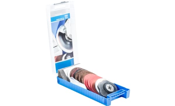 PFERD CC-SET 115 5/8-11, Stål, Icke-järnmetaller, brons, Rostfritt stål, Gjuten aluminium, Koppar, PFERD, 11,5 cm, 1 styck
