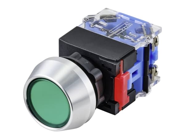 TRU COMPONENTS LAS0-L-11Z/G Tryckvakt 250 V 5 A 1 x Off/On Klikkende IP40 1 stk