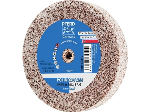 PFERD PNER-H 7513-6 A G, Metall, 10200 RPM, 7,5 cm, 13 mm, 5 styck