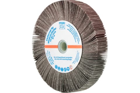 PFERD 44782518, Flikhjul, Universal, Aluminiumoxid, 12200 RPM, Rund, 12,5 cm