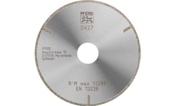 PFERD D1A1R 115-2-22,23 D 427 GAG, Plast, PFERD, 2,22 cm, 11,5 cm, 1 styck