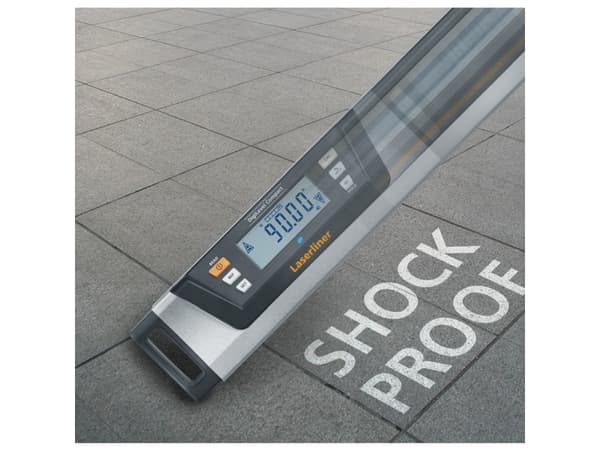 Laserliner DigiLevel Compact, Fickvattenpass, Svart, Metallisk, 0,5 mm/m, AAA, 1,5 V, -10 - 50 ° C