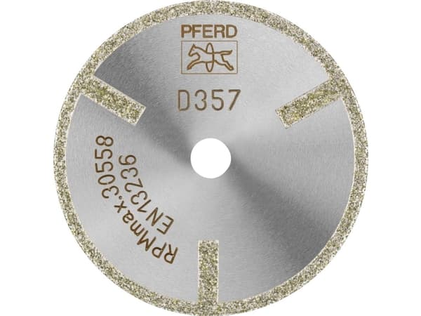 PFERD D1A1R 50-2-6 D 357 GAG, Plast, PFERD, 6 mm, 5 cm, 1 stykker