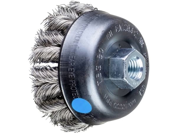 PFERD 43306063, Kopp stålbørste, 8 cm, 10000 RPM, 1 stykker