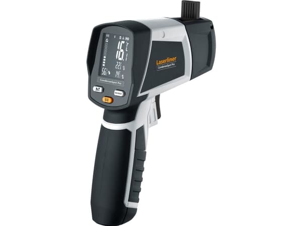 Laserliner CondenseSpot Pro, °C, -40 - 600 °C, Sort, Hvit, 1 °C, 80%, 3%