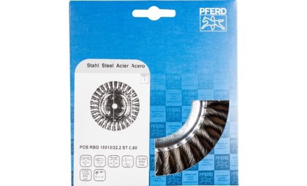 PFERD 43309015, Hiontaharja, Universal, 10000 RPM, 2,22 cm, 15 cm, 13 mm